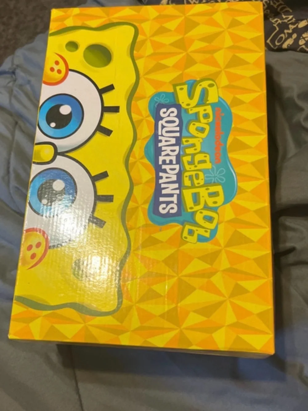 SpongeBob Squarepants Kids Sneakers with Pink Patrick & Neon Green Accents
